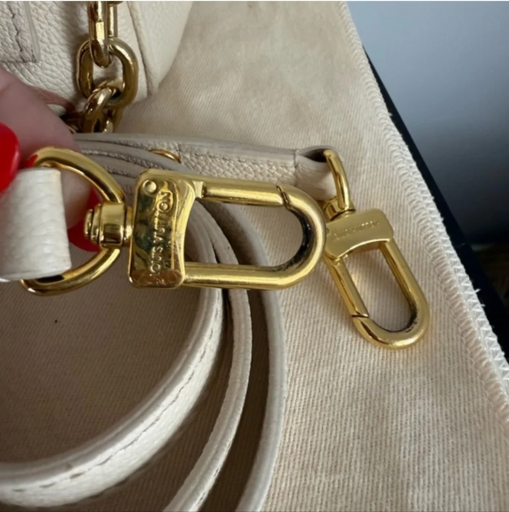 Louis Vuitton Favorite NM Crème Rose Trianon Crossbody Bag